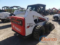 2019 Bobcat S630 Skid Steer, s/n AHGL14479: Canopy, High Flow, Rubber-tired