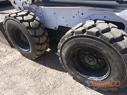 2019 Bobcat S630 Skid Steer, s/n AHGL14479: Canopy, High Flow, Rubber-tired