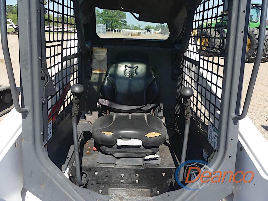2019 Bobcat S630 Skid Steer, s/n AHGL14479: Canopy, High Flow, Rubber-tired