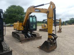 2022 Sany SY75C-PRO Midi Excavator, s/n UCC39208: C/A, 700 hrs