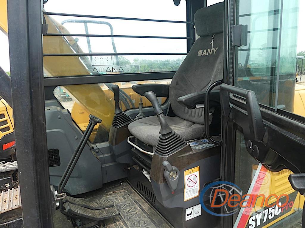 2022 Sany SY75C-PRO Midi Excavator, s/n UCC39208: C/A, 700 hrs