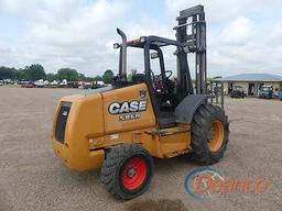 Case 586H Rough-terrain Forklift, s/n HTGC738165: Canopy, Diesel, 48" Forks