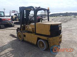 Cat T150D Forklift, s/n 5NB00754: Canopy, 10685 hrs