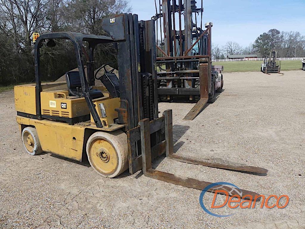 Cat T150D Forklift, s/n 5NB00754: Canopy, 10685 hrs