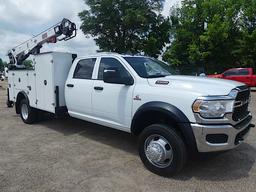 2024 Dodge 5500 4WD Service Truck, s/n 3C7WRNFL5RG418998: Crew Cab, Cummins 6.7L Turbo Diesel Eng.,