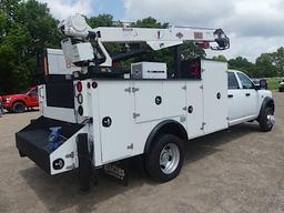 2024 Dodge 5500 4WD Service Truck, s/n 3C7WRNFL5RG418998: Crew Cab, Cummins 6.7L Turbo Diesel Eng.,