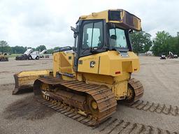 2014 John Deere 650K LGP Dozer, s/n T0650KXPEE263246: 6-way Blade, 3259 hrs