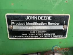 John Deere 6400 MFWD Tractor, s/n 170699: C/A, JD 640 Loader