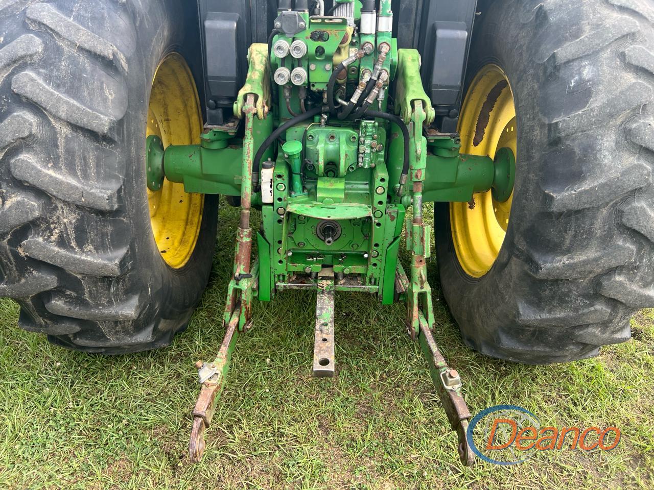 John Deere 6400 MFWD Tractor, s/n 170699: C/A, JD 640 Loader