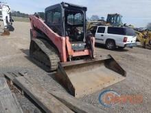 2017 Kubota SVL95-2S Skid Steer, s/n 34629: Encl. Cab, Hyd. QC Bkt., Rubber