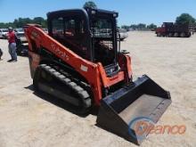 2022 Kubota SVL65-2 Skid Steer, s/n 18779: C/A, GP Bkt., Hyd. QC, Rubber Tr