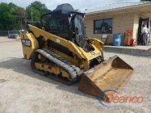 2015 Cat 299D2 XHP Skid Steer, s/n DX200323: C/A, 2-sp., High Flow, GP Bkt.