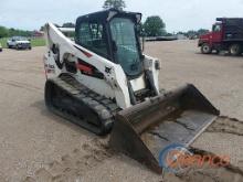 2018 Bobcat T770 Skid Steer, s/n AT6316239: C/A, GP Bkt., Hyd. QC, Rubber T
