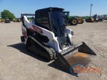 2021 Bobcat T66 Skid Steer, s/n B4SB15751: C/A, GP Bkt., Rubber Tracks, 713