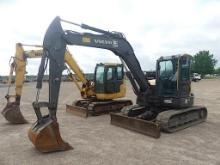 2022 Volvo ECR88D-PRO Midi Excavator, s/n 218117: C/A, Hyd. Thumb, Blade, S