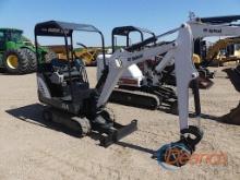 2013 Bobcat 324M Mini Excavator, s/n AKY522686: Canopy, Blade, 1260 hrs