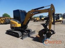 2020 Sany SY35U Mini Excavator, s/n A03938 w/ Extra Bkt.: C/A, Hyd. Thumb,