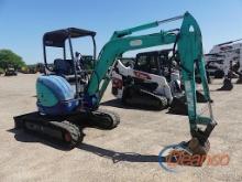 IHI 30NX-2 Mini Excavator, s/n WS001493; Canopy