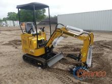 Unused 2025 AGT H15R Mini Excavator, s/n 20250207Y0109: 420cc Gas Eng., 15"