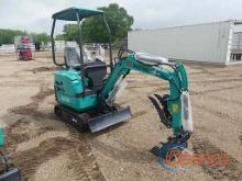 Unused 2025 AGT QK16R Mini Excavator, s/n 202502170310: Gas Eng., Blade, Hy