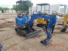 Unused 2025 AGT DM20 Mini Excavator, s/n 2025X0000005: Kubota 15hp Diesel E