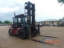 Taylor THD300S Forklift, s/n ST3-29429: Encl. Cab, Cummins Diesel Eng., Sid