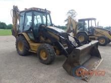 2004 Cat 420D-IT 4WD Extendahoe, s/n BLN10864: Encl. Cab, Hyd. Quick Couple