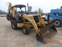 1999 John Deere 310E 4WD Loader Backhoe, s/n 880267: 4-post Canopy, GP Load