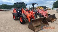 Kubota R630 Rubber-tired Loader, s/n 10360: Diesel, GP Loader, 4-post Canopy, Meter Shows 1127 hrs