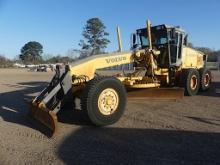 2003 Volvo G726B Motor Grader, s/n 035496: C/A, AWD, 12' Moldboard, Front L