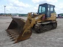 John Deere 755C Crawler Loader, s/n LU755CX007749: C/A, Bucket w/ Teeth, 62