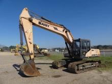2015 Sany SY215C-LC Excavator, s/n 14SY021DP2828: C/A, Manual Thumb, 1536 h