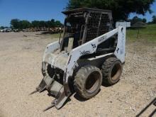 Bobcat 753 Skid Steer, s/n 512732041 (Salvage): Bad Motor