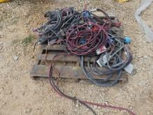 Pallet of Battery Cables and Wire Connectors (Warehouse Storm Damaged)
