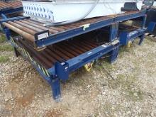 (2) Conveyor Tables (Warehouse Storm Damaged)