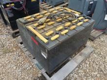 Hawker 36-volt Battery Pack, s/n PL105090098 (Warehouse Storm Damaged)