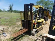 Hyster E60XM Forklift, s/n F108V17001W (Warehouse Storm Damaged): Electric,