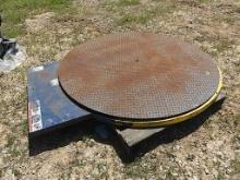 Turntable Base for Shrink Wrap Machine (Warehouse Storm Damaged)