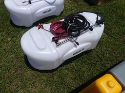 Spray Tank w/ Pump, Hose & Wnad