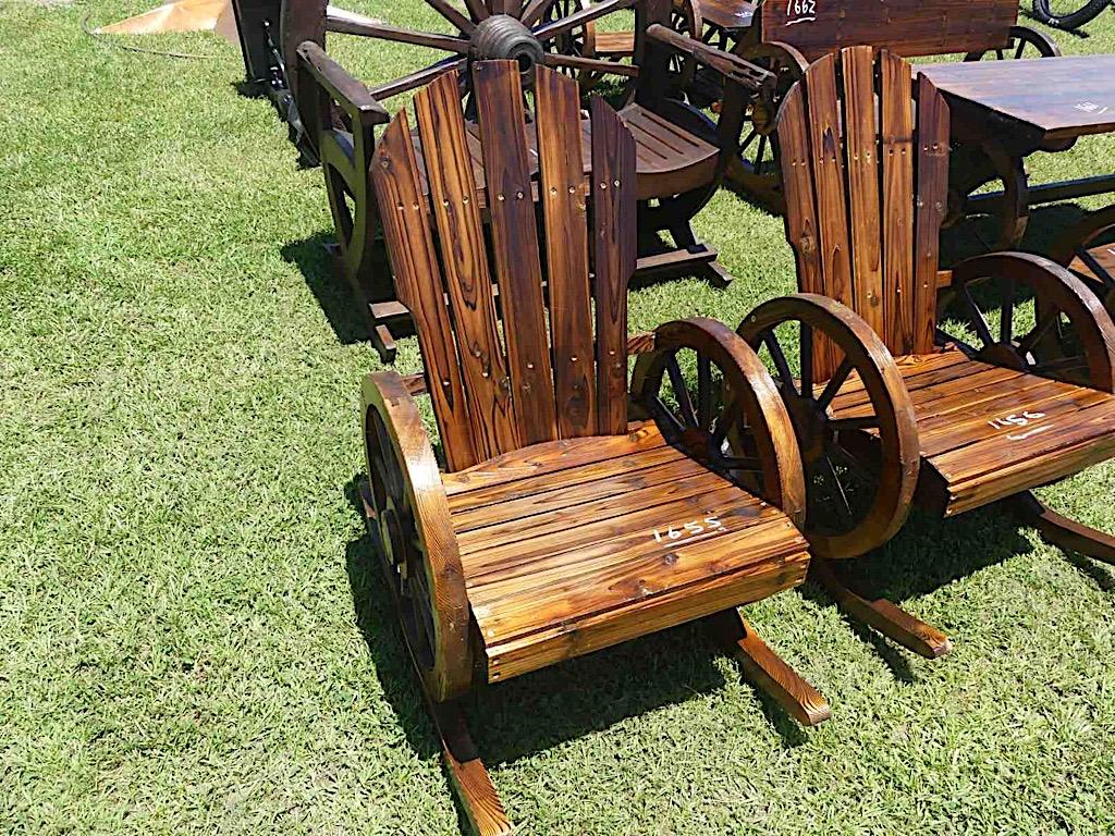 Wagon Wheel Rocker