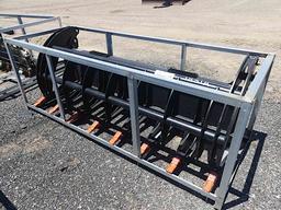 2-cylinder Grass Grapple for Skid Steer