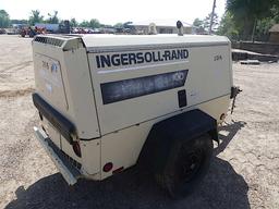 Ingersoll Rand 100 Towable Air Compressor, s/n 298865: JD Diesel Eng., Mete