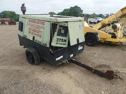Sullair 375H Air Compressor, s/n 201101030019: Portable, S/A