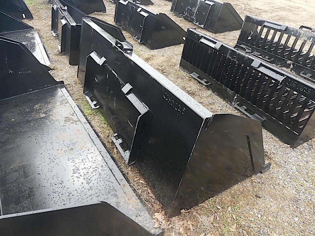 84" Skid Steer Snow/Litter Bucket