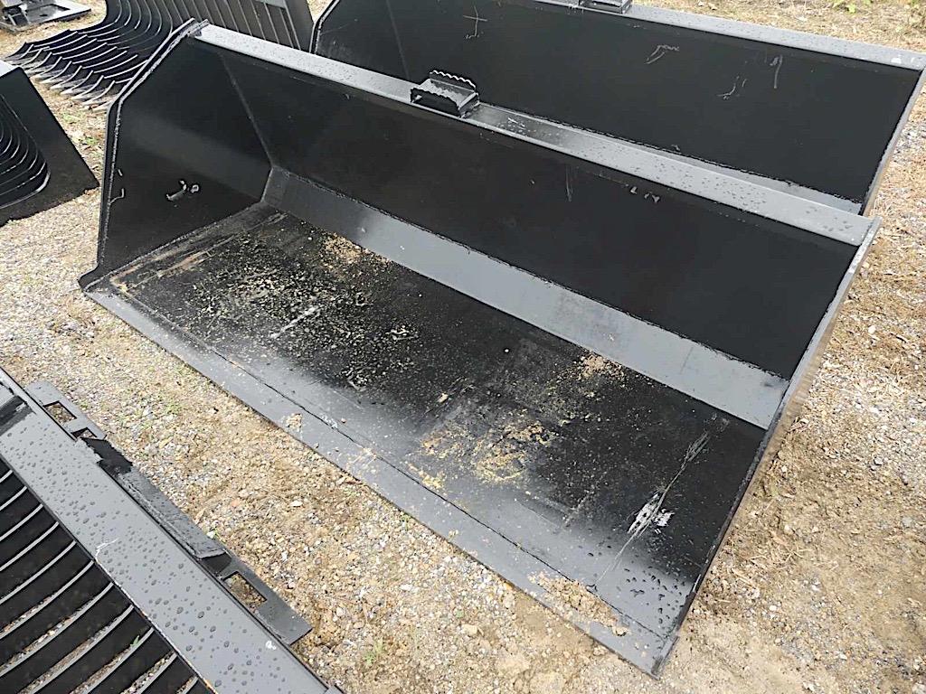 84" Skid Steer Snow/Litter Bucket