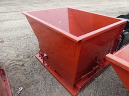 1.5 cu yd Self Dumping Hopper w/ Fork Lift Pockets