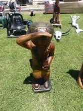 3' Wood Indian