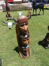 3' Wood Totem