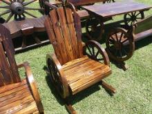 Wagon Wheel Rocker