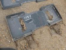 Backer Plate for Skid Steer